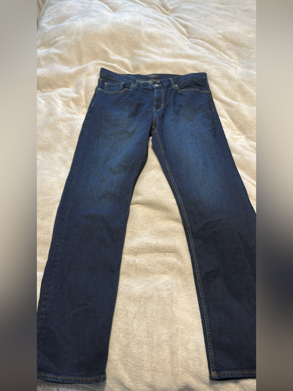 Banana Republic Men's Dark Blue Straight Jeans